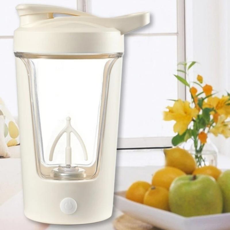 

2024 Нова автоматична чашка для змішування кави, старт одним клацанням миші, потужна харчова пляшка-шейкер ємністю 450 мл