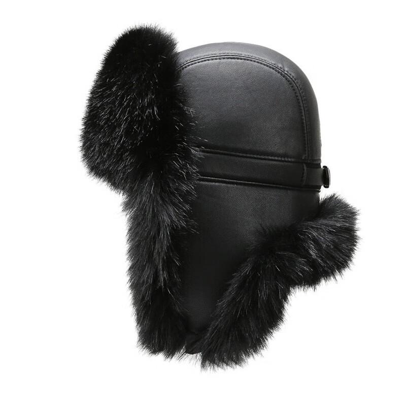 Трехполюсная мужская зимняя шапка Лей Фэн с флисовой подкладкой