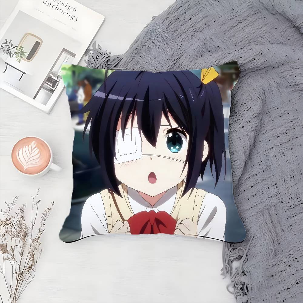 Anime L-Love Chunibyo & Other Delusions-MT Pillow Case Printing Pillowcase Living Room Sofa Cushion Cover Bedroom Room Decor