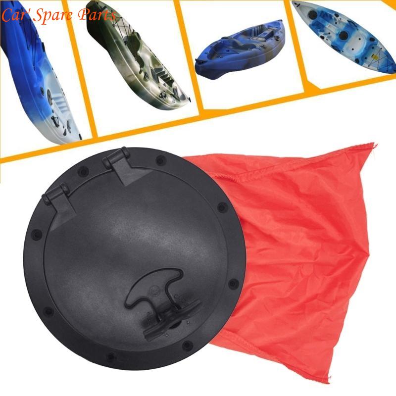 Y4UA 6Inch Kayaks Deck Plate Marine Cover Deck Plate With Storage Bag China Mainland