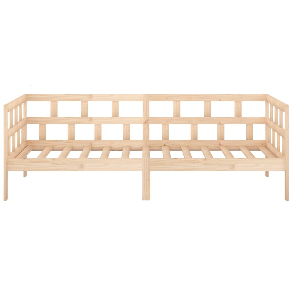 Vidaxl Daybed, Solid Pine Wood, 90X200 Cm