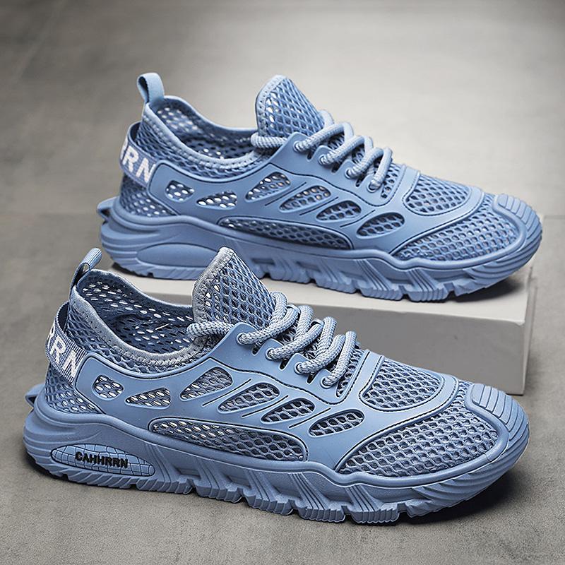 Lightweight Summer Crossing Stream Shoes Water Shoes Quick Dry Mesh Hollow out Sports Men's Shoes Rubber Sole Unisex