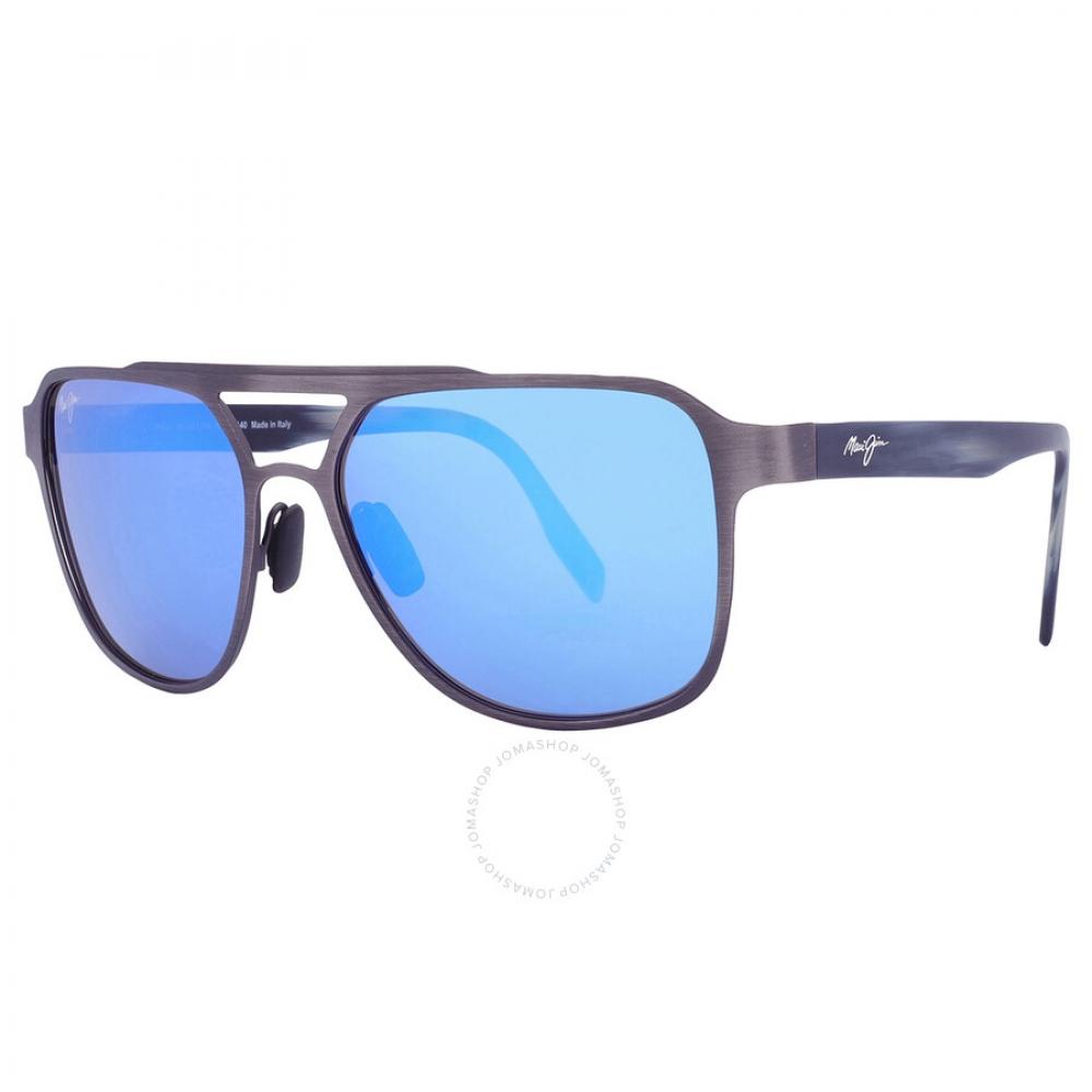 Maui Jim 2nd Reef Blue Hawaii Navigator Men S SunglaSSeS B607 14 59