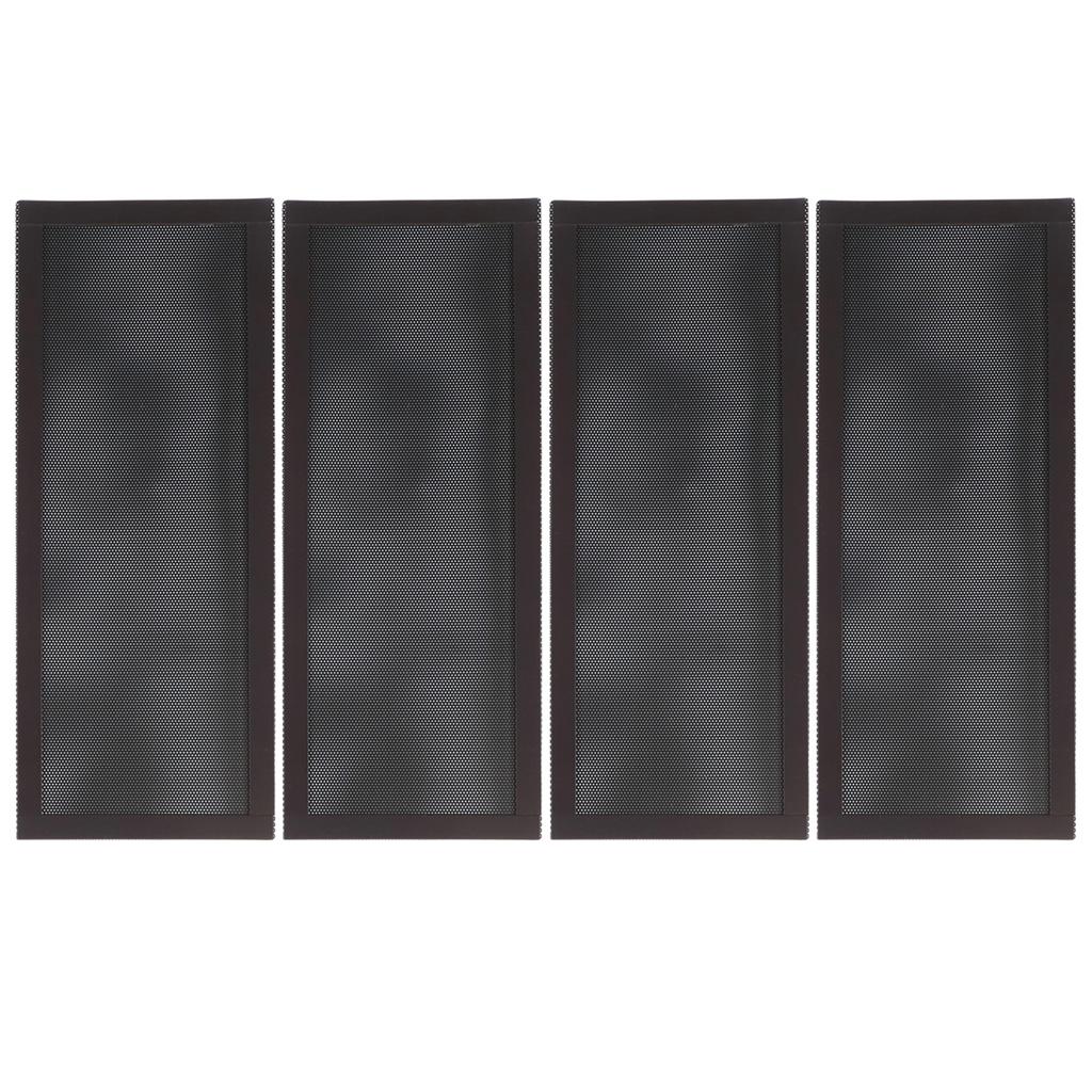 Magnetische Lüftungsgitterabdeckung 4 x 12 Zoll mit integriertem Streifen zur schnellen Befestigung und effektivem Staubschutz für Ihre Lüftungsschlitze