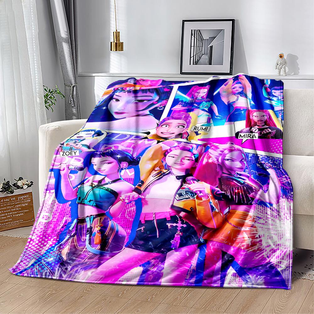 Huntress Power Squad Blanket Soft & Cozy Great for Bed Livingroom Chair Four Seasons Universal Modern Style Birthday Christmas Gift Blanket