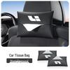 Ideal Car Tissue Box - Hanging Pull-out Design for Armrest