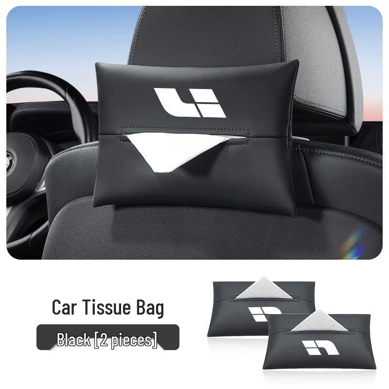 Ideal Car Tissue Box - Hanging Pull-out Design for Armrest