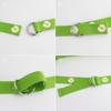 Student Little Daisy Decorative Jeans Belt Unisex Double Loop Buckle Canvas Belt