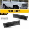 2x Side Smoked Marker Light Housing L&R for GMC C2500 C1500 C3500 1981-1986 EXV