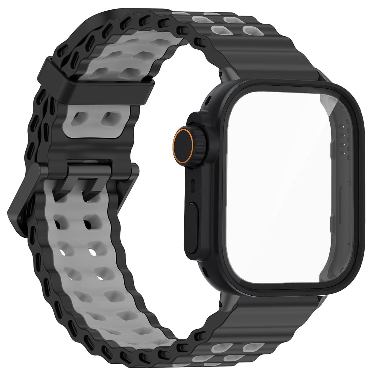 

Морський ремінець+ПК-кейс для Huawei Watch Fit4 4 Pro Двоколірний ремінець Зміна на Ультра-чохол для Huawei Fit 3 Аксесуари для смарт-годинника for Huawei Fit 3