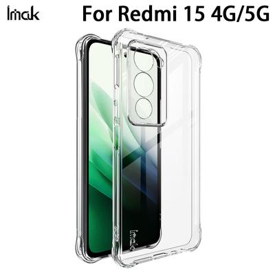 Für Redmi 15 4G 5G Handyhülle IMAK Stoßfeste Weiche Hülle