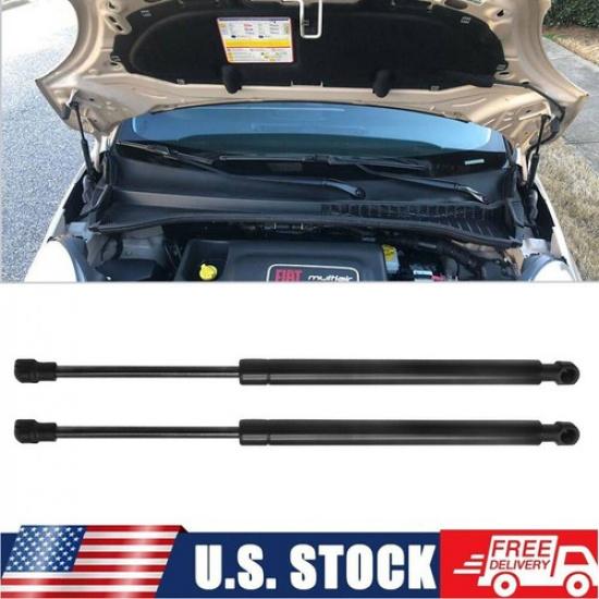 For Fiat 500L 2014- Pair Front Hoods Lift Support Gas Spring Shock Struts
