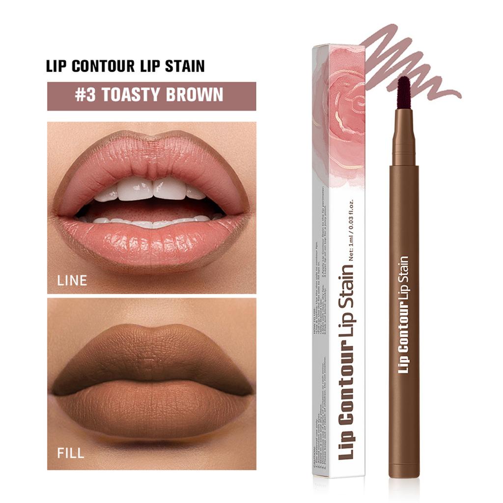1Pc Smudge-proof Lip Liner, Water-resistant Long-lasting Lip Stain for All-day Wear