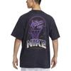 Nike Men's Casual Cotton Loose-Fit Black T-Shirt