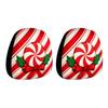 Christmas Printed Car Headrest Covers with Cute Pet and Funny Face Designs for Car Interior
