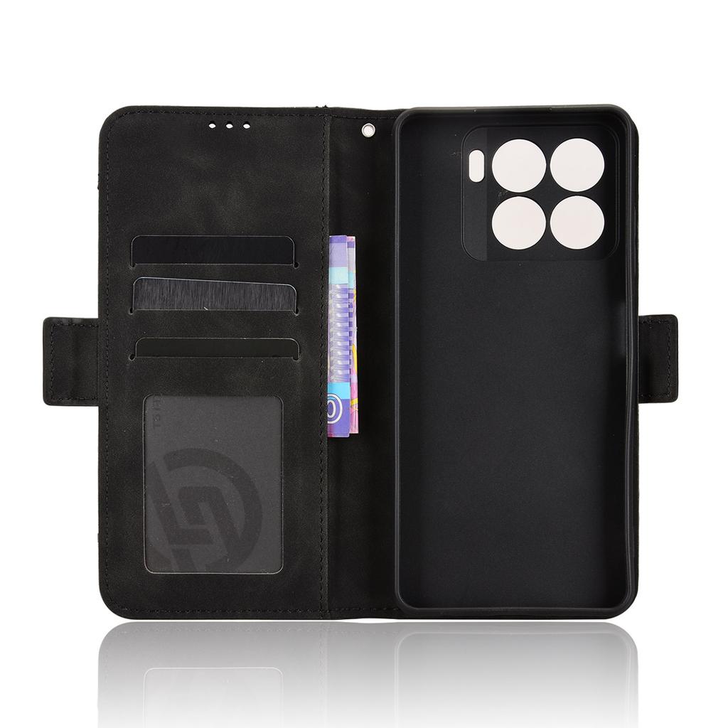 For ZTE Blade A56 Leather Case Phone Wallet Cover with Multiple Card Slots