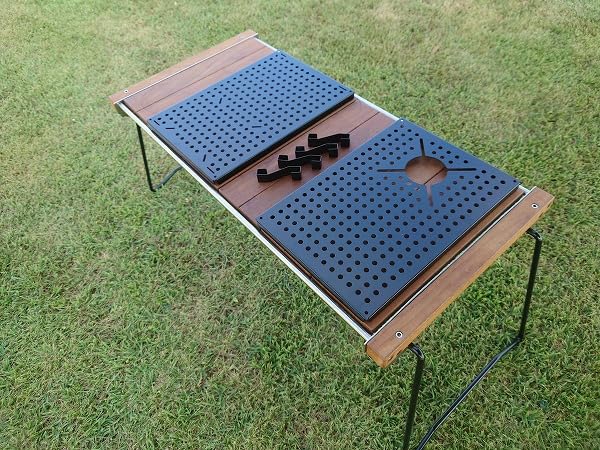 Snow Peak Hanging Plate for Single Burner SOTO Burner ST310 (Compatible with Snow Peak IGT Slim Table)