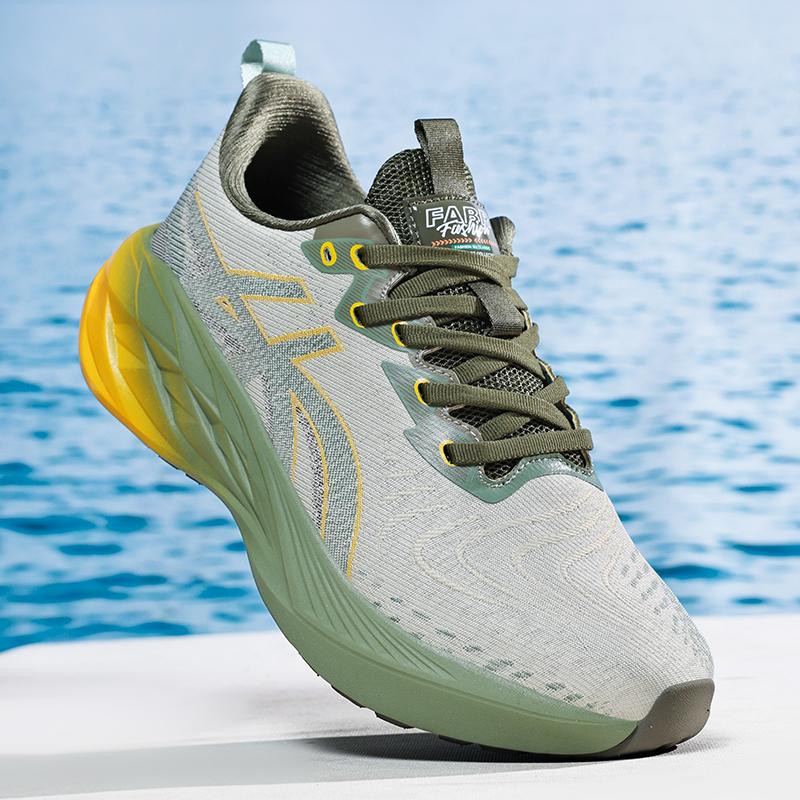 

Men s Running Shoes Trainer Race Outdoor Breathable Cushioning Luxury shoes Sneakers Mesh Off-road Shoes Couple Non-Slip Fashion 41