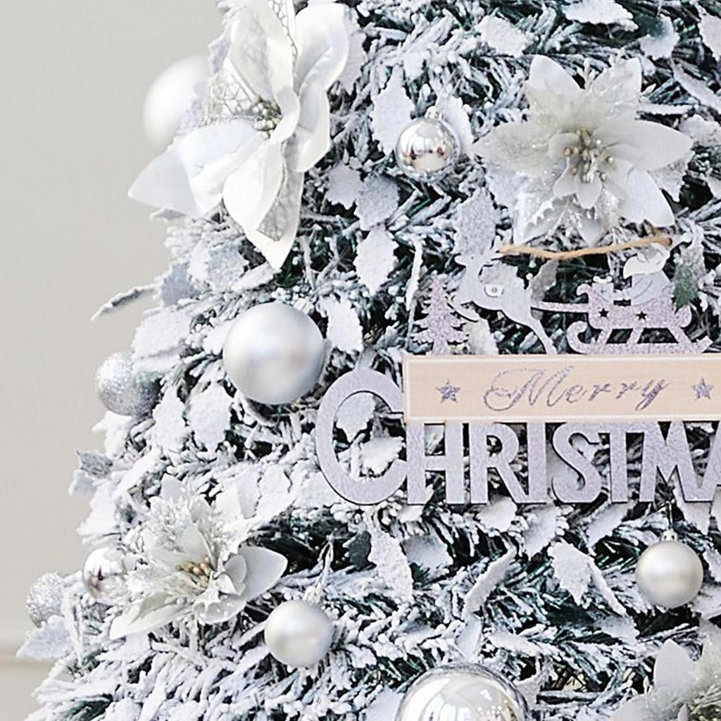 165cm Folding Christmas Tree Without Glowing Lights Pull Up Christmas Tree for Home Decoration Festive Yuletide Design