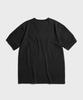 Beulonseun Vintage Short Sleeve Henley Tee Black