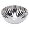 Stainless Steel Serving Bowl Silver Tableware Salad Fruit Bowl Multipurpose for Family Gatherings Casual Parties