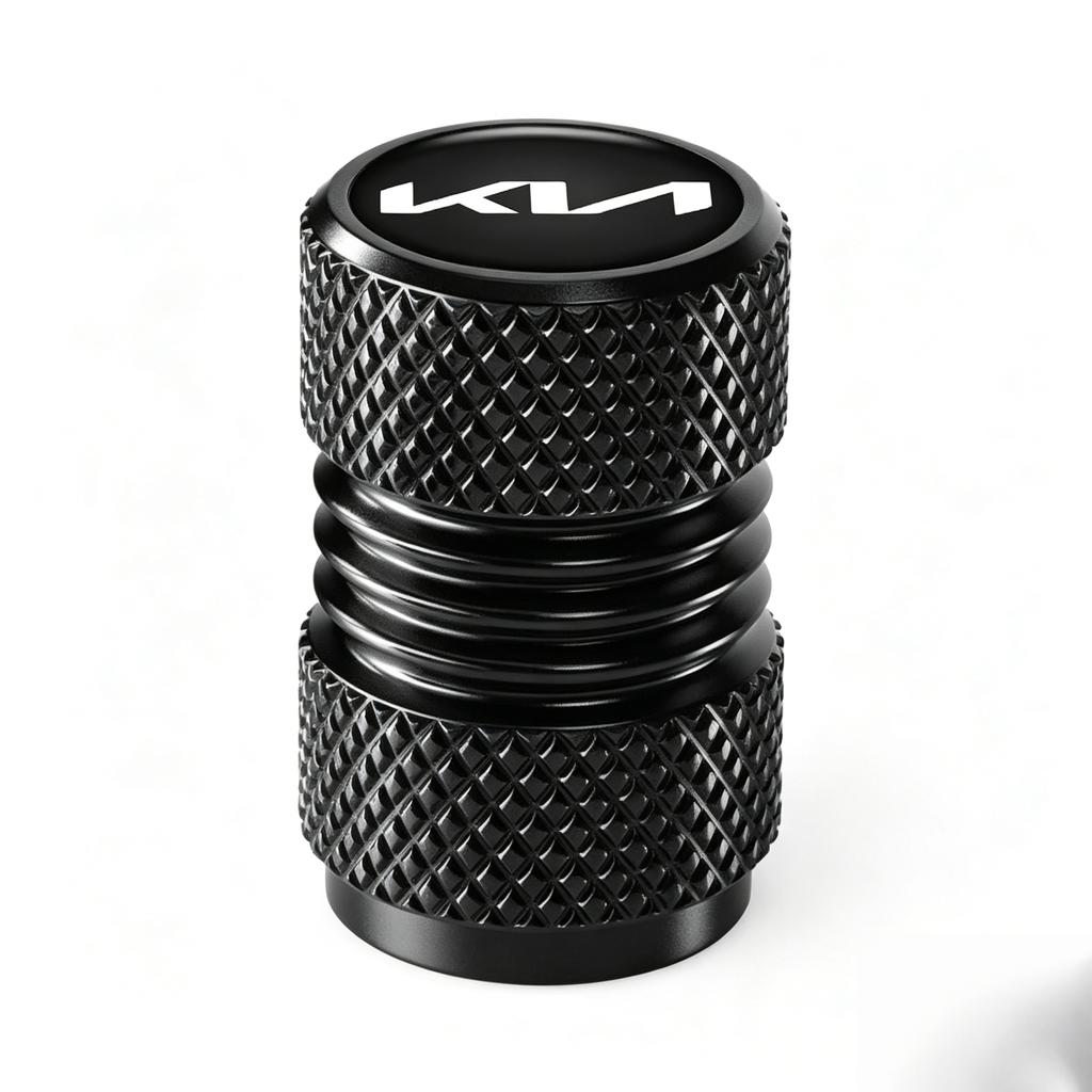 4 PCS Aluminum Car Wheel Tire Valve Cover Protective Cover for Kia Rio K5 K2 Sportage Ceed Sorento Picanto Stinger Soul