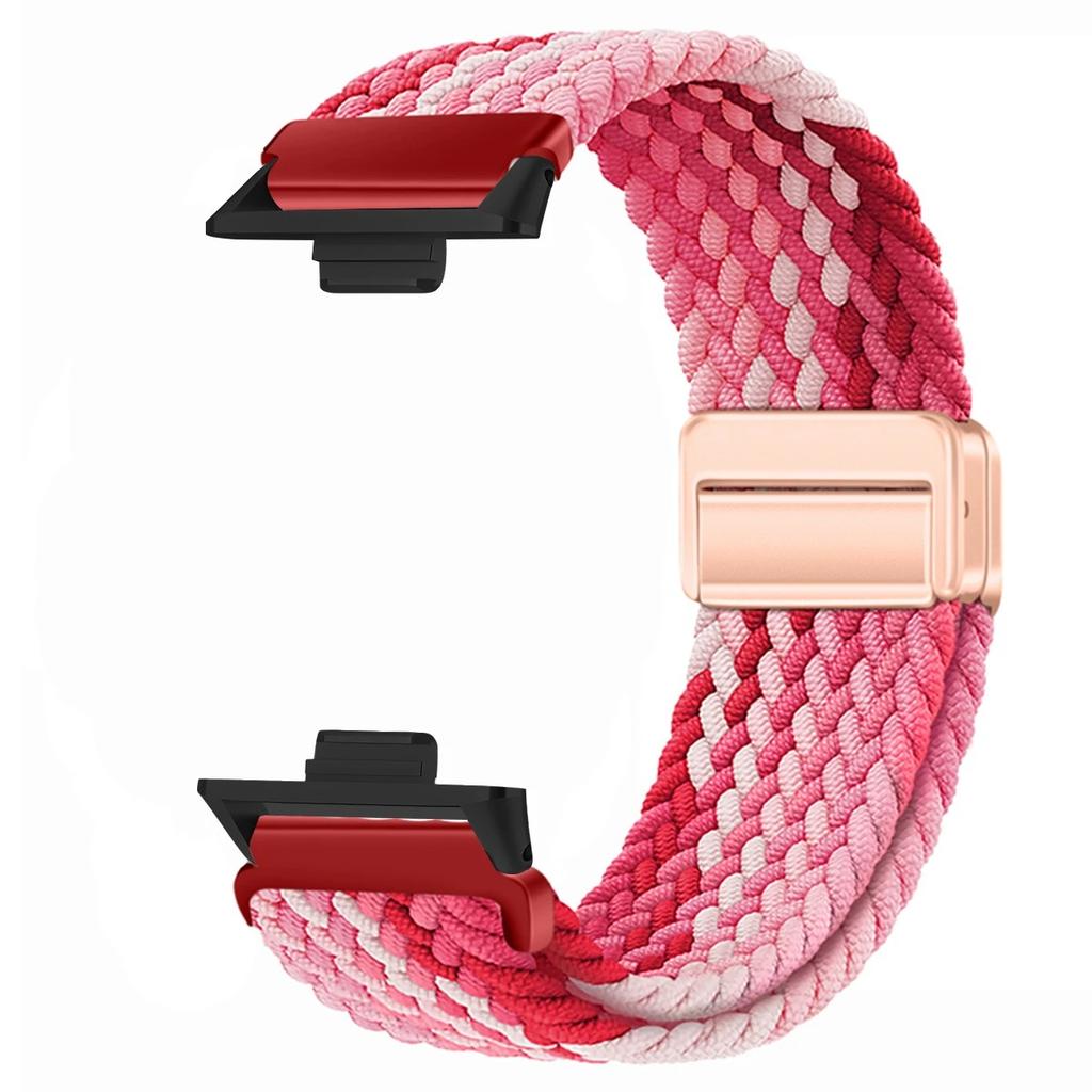 Magnetic Braided Nylon Loop Band for Xiaomi Redmi Watch 5 4 Strap Adjustable Sport Replacement Correa Bracelet Mi Band 9 8 Pro