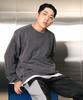 VIVIDPRANKY Pigment Pintuck Sweat Shirts