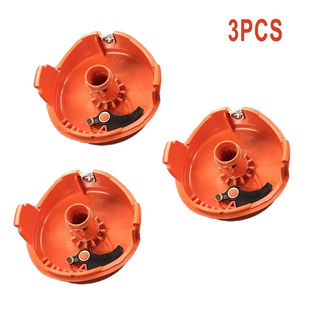 Trimmer Cover Spool Cover 3PCS Accessories Lawn Mower Parts