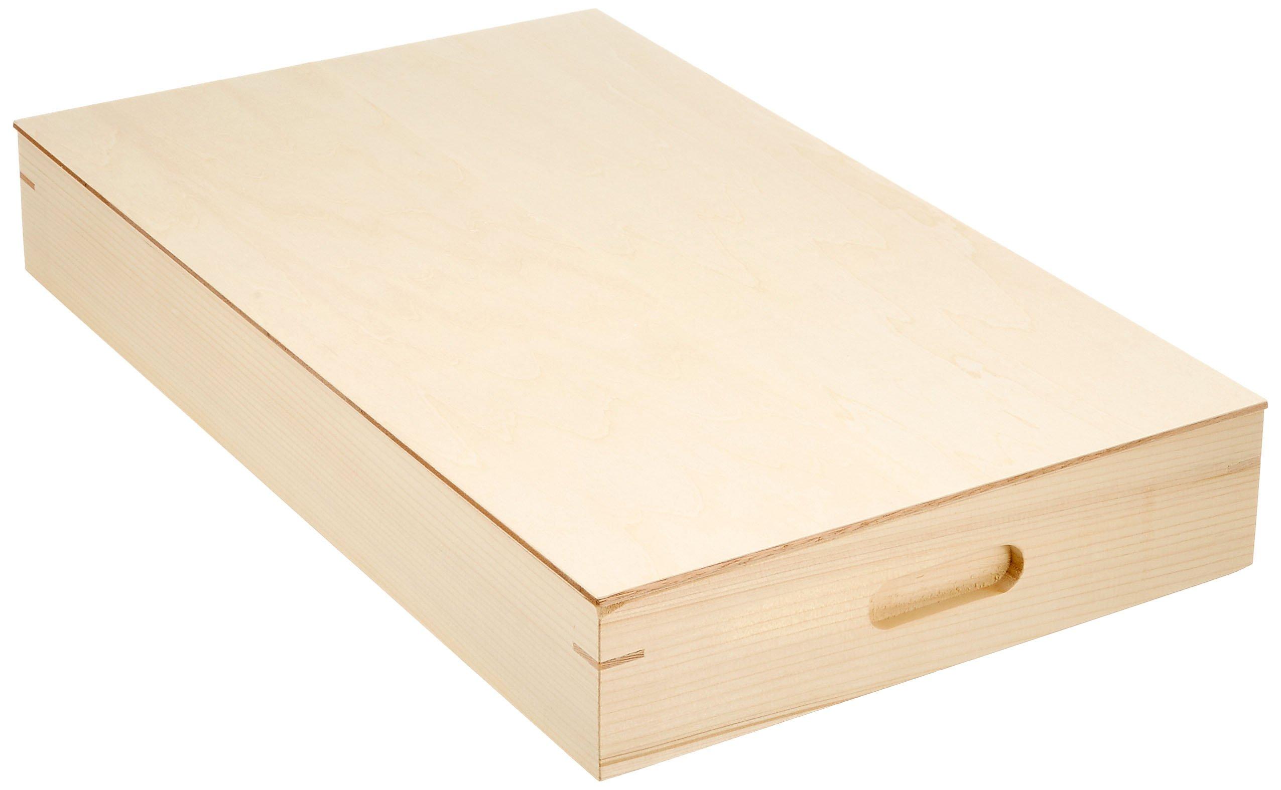 Nagano Sangyo Nagano White Wood Rice Storage Box 2440 Cake/Soba