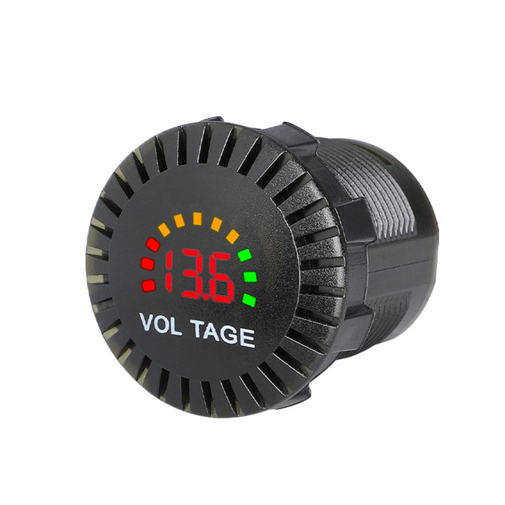 DC 5V-36V Car Voltage Meter Motorcycle Boat LED Digital Voltmeter Panel Volt Meter Monitor Gauge Display Car
