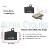 4 Pairs, Bicycle Disc Brake Pads for Hayes Dyno, Stroker Ryde Caliper, Sport EX Class, Resin