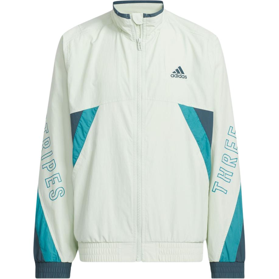 

New Adidas Jacket SS25 Linen Green Children Aged 3 7 Years Old IT0877 128