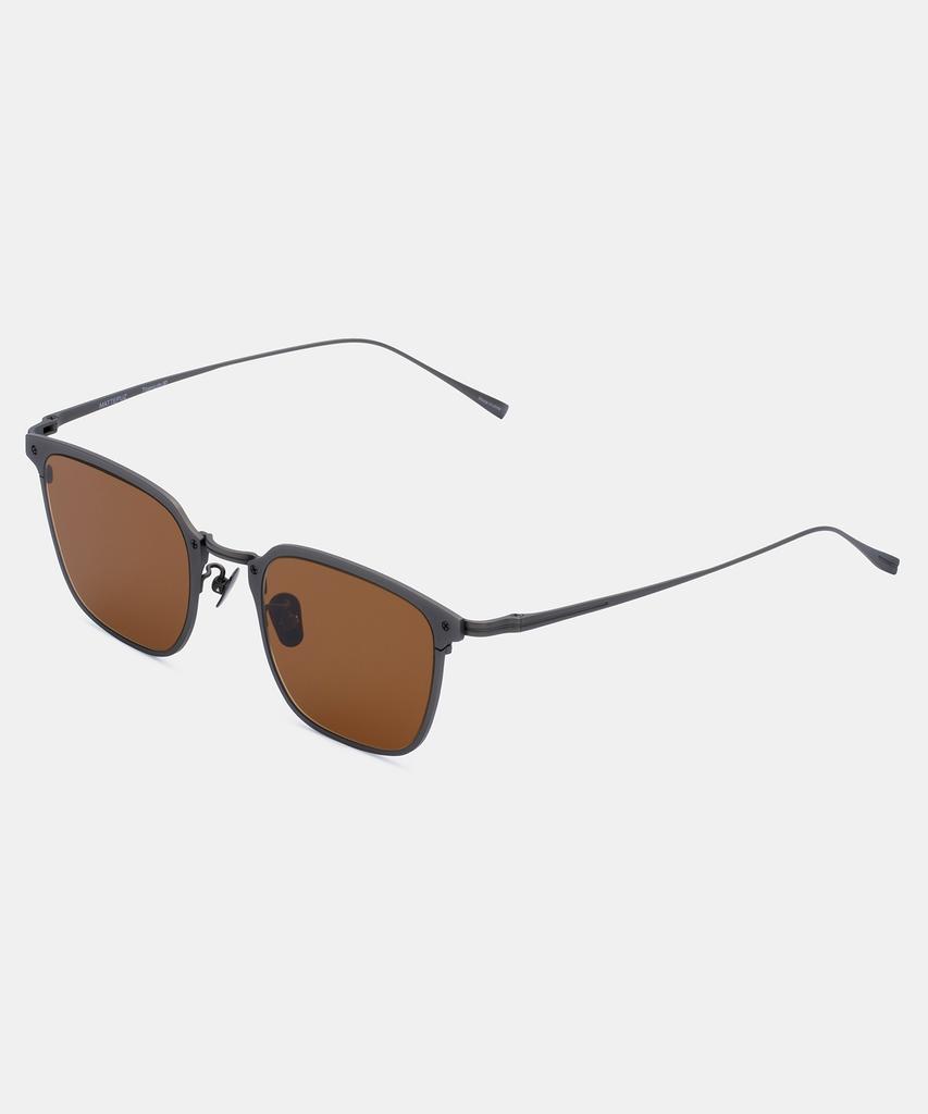 Maeteupeojeu Mp-10 Titanium Brown Sunglass Darksilver
