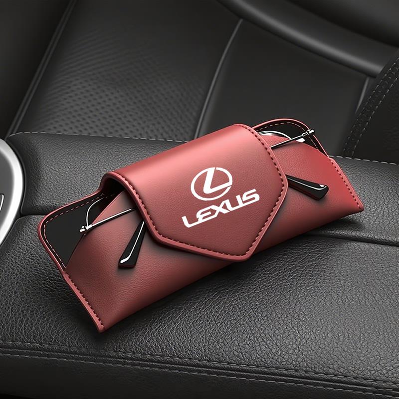 Car Glasses Storage Box Sun Visor Hanging Organizing Bag For Lexus FSPORT LBX NX RX 350h 450h ES UX 300e GS GX IS LS LX CT LC