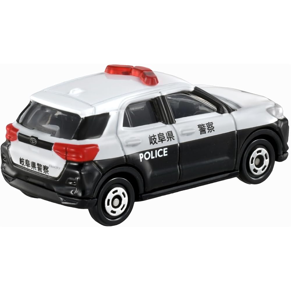 Takara Tomy Tomica No.81 Daihatsu Rocky Patrol Car Toy for Ages 3 and Up Miniature Vehicle