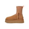 Klassischer Dipper Stiefel Kastanie Damen 1144031-CHE