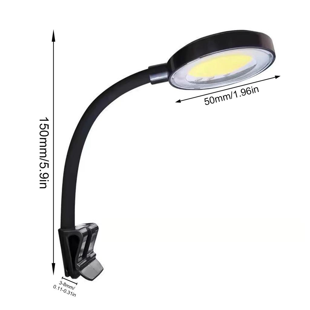 USB Powered Full Spectrum Aquarium Light LED Lamp For Small FishTanks Plant Health Growth With Adjustable Mounting Clamp