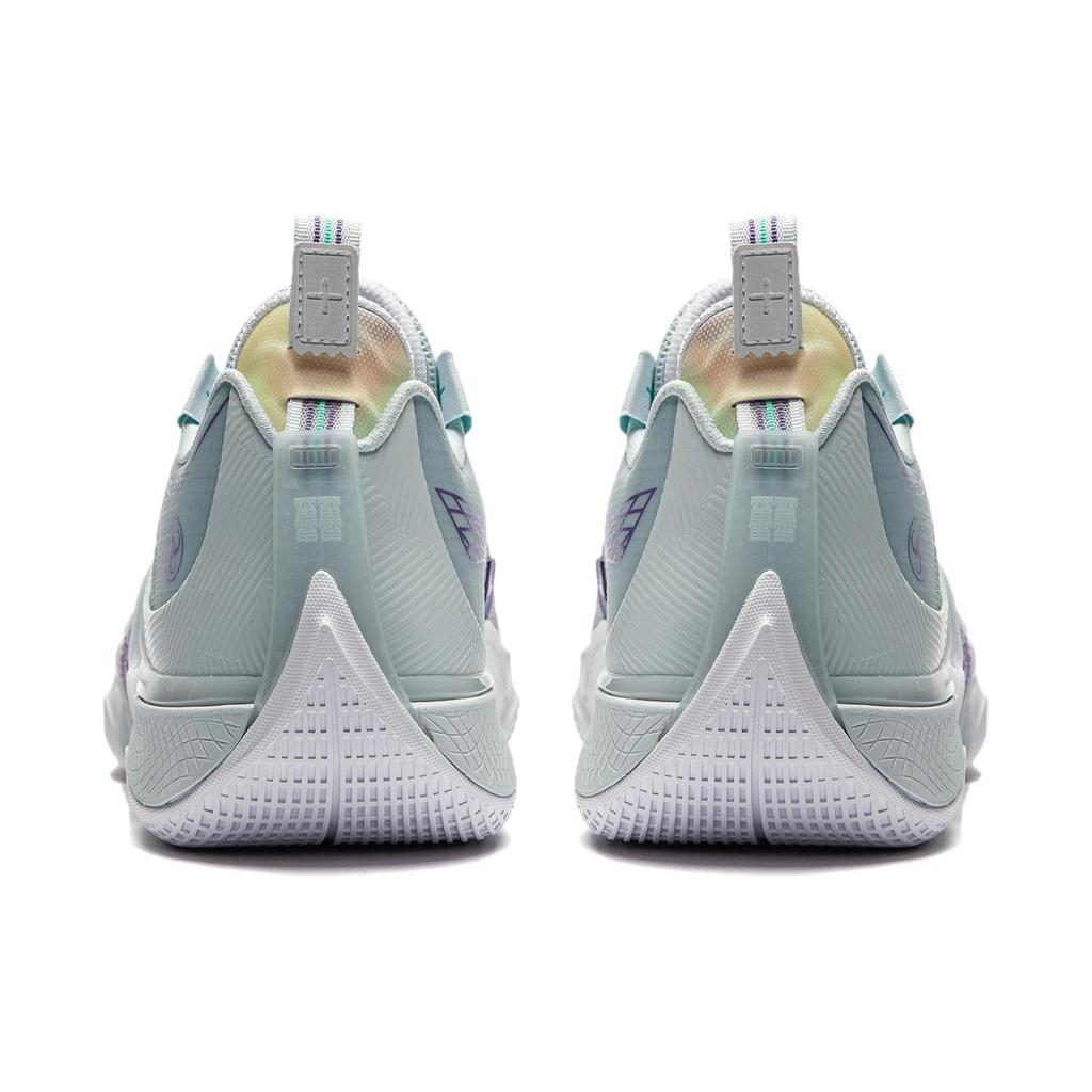 Li-Ning Way Of Wade Shadow 5 V2 Aurora Herresneakers Lyseblå Hvit ABPU009-3