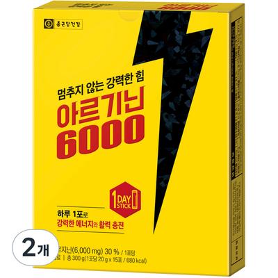Chong Kun Dang Health Arginine 6000 15p, 300g, 2 Units