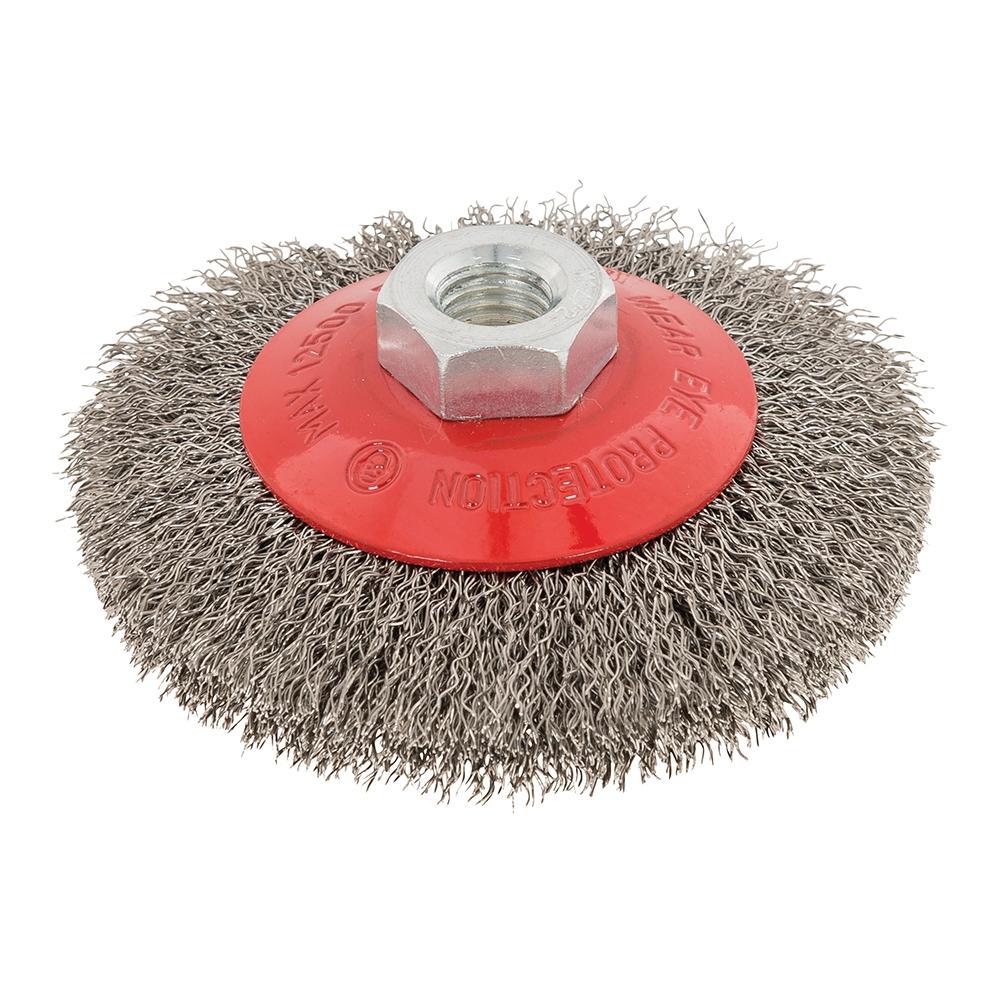 Silverline Sertir en Biseau Brosse 100 mm BRICOLAGE Outil électrique Accessoires Silverline Sertir en Biseau Brosse 100 mm BRICOLAGE Outil électrique Accessoires