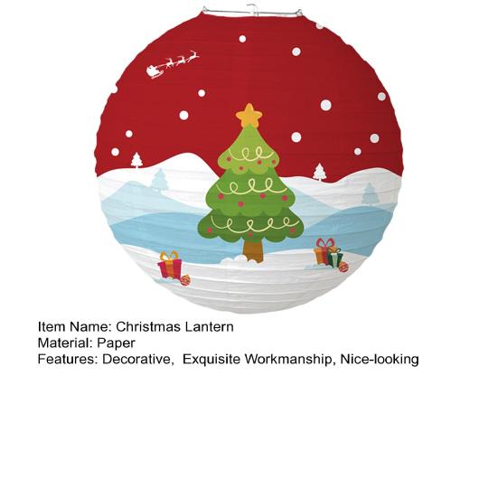 Weihnachtslaterne in Cartoon-Form für Geschenke, helle Farbe, Handlaterne, Weihnachtsfest-Dekoration, Zubehör, tolle dekorative helle Farbe
