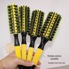 Boar Bristle Aluminum Tube Nylon Round Brush - Brazilian Style Hair Styling Comb