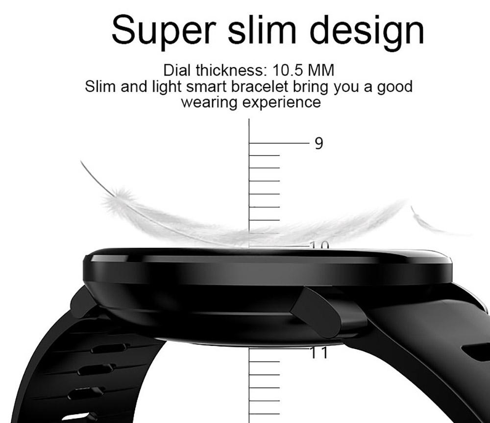 smartwatch senbono k9 1.30 polegadas ip68