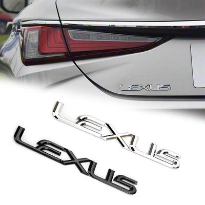 Autocollant Emblème Badge Coffre Arrière de Voiture en ABS Pour Logo ES300 IS300 IS350 ES250 ES350 IS250 CT200H GS350 NX200 Accessoires