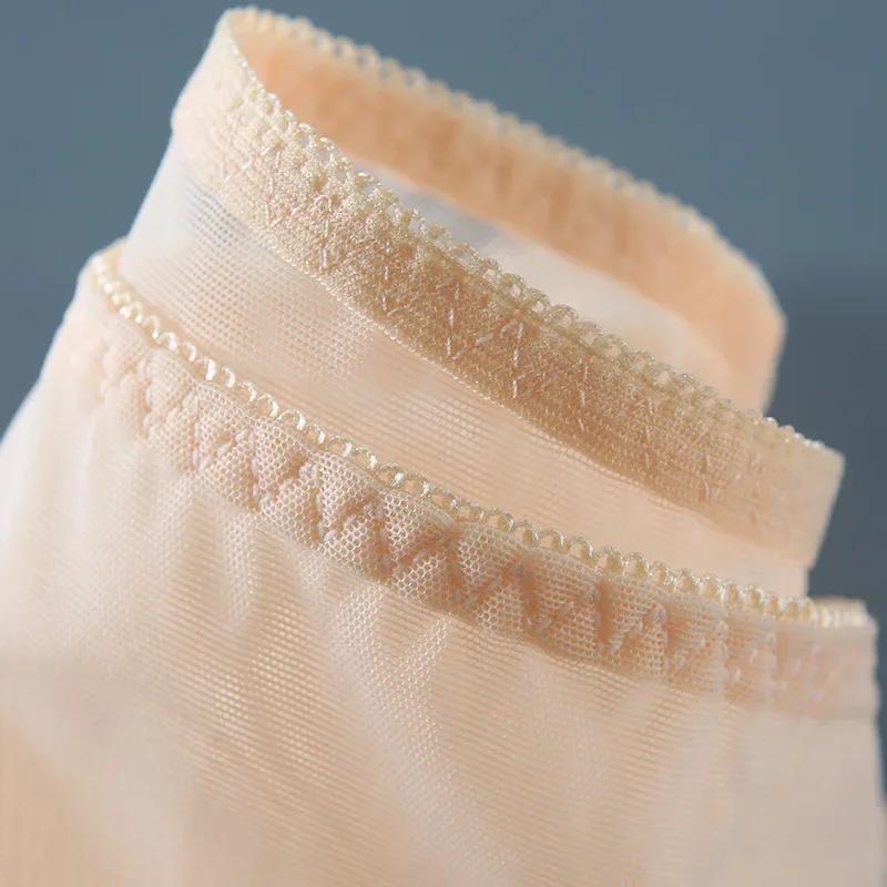 Ropa Interior Femenina  Underwear Women Panties Large Size 3XL Soft Lace Mesh Fully Transparent and Thin Sexy Panties Lingerie