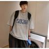 Männer Kurzarm T-Shirts Brief Grafik Druck Mode Halbe Hülse T-shirts Männer Kleidung Casual Tee Mann Sommer Koreanische Retro Tops für