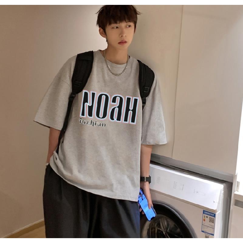 Männer Kurzarm T-Shirts Brief Grafik Druck Mode Halbe Hülse T-shirts Männer Kleidung Casual Tee Mann Sommer Koreanische Retro Tops für
