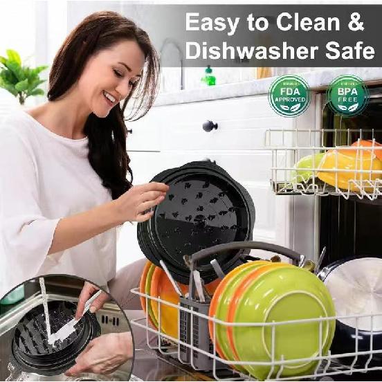 Chicken Shredder,Breast Shredder Tool Twist, Visible Meat Shredder Machine with Widened Anti Slip Mat Fix, Suitable for Tocas, Buffalo Chicken Dip