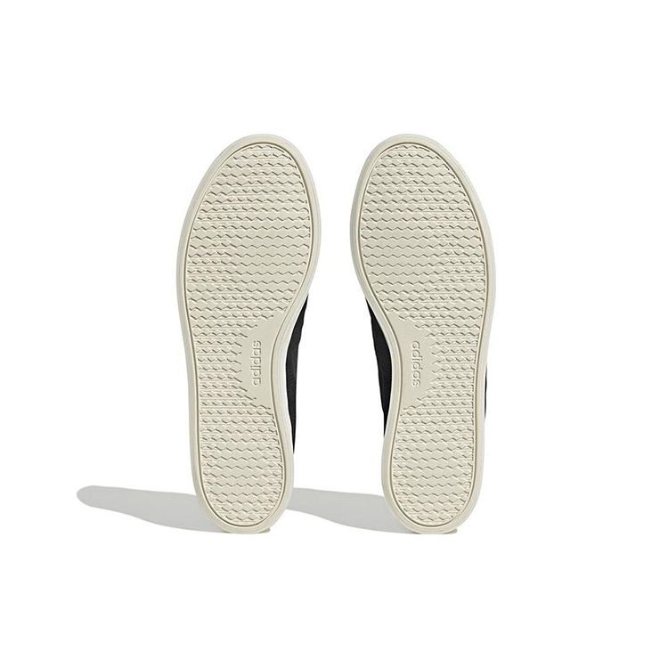 Adidas Neo City Canvas Slip Resistant Durable Lightweight Low Top Skate Shoes Unisex Sneakers Black White HQ6526